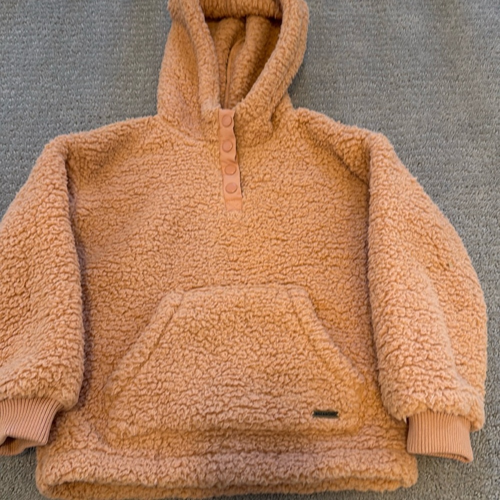 Billanbong girls fleece NWOT size xs. Blush colour